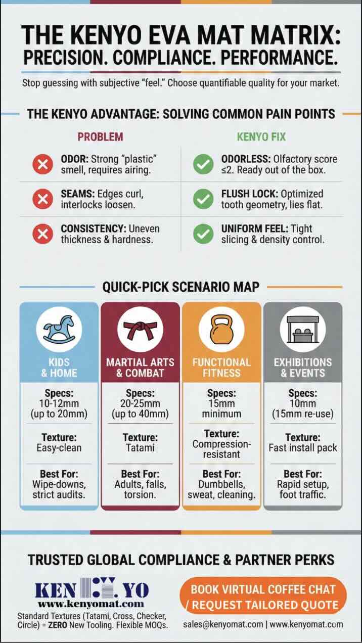  🎯 The KenYo EVA Mat Matrix
